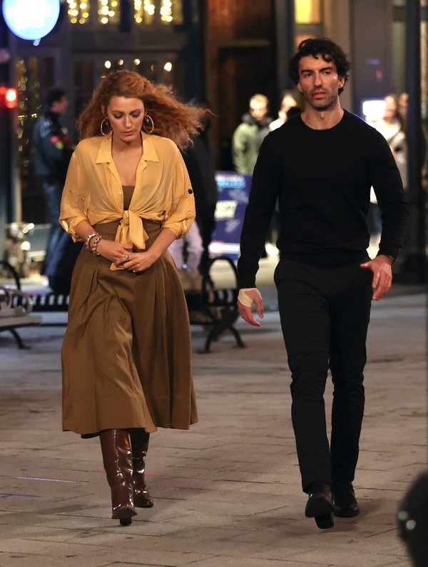 La publicación se produjo una semana después de que Lively llegara a un acuerdo en su demanda contra su coprotagonista de "It Ends With Us", Justin Baldoni (en la foto de arriba, en enero de 2024).José Pérez / SplashNews.com