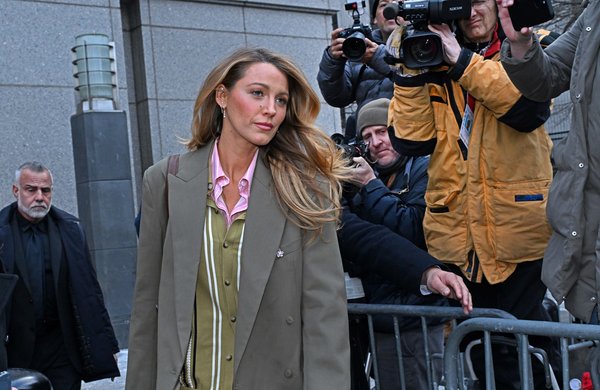 Lively (en la foto de arriba, del 11 de febrero) considera el resultado una "victoria rotunda", según su equipo legal.Gregory P. Mango para el NY Post