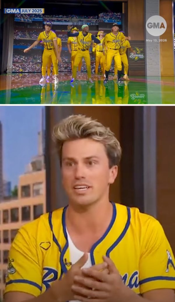 Durante su aparición en “Good Morning America” el miércoles, Olson (en la foto durante el programa de entrevistas) dijo que había “visualizado” su participación en la serie.GMA