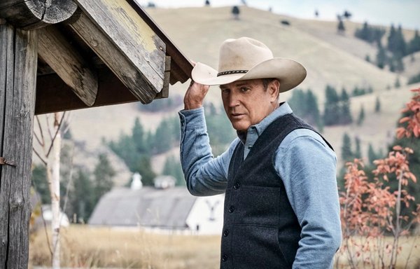 Kevin Costner (en la foto, en “Yellowstone”) sigue siendo mencionado varias veces en “Dutton Ranch”.Kevin Lynch