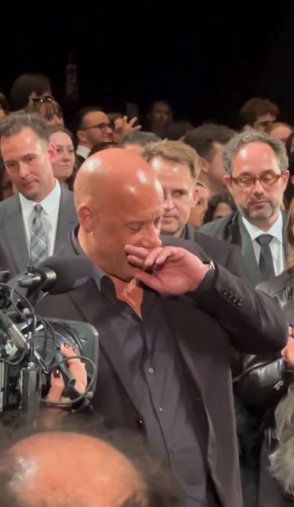 Vin Diesel lloró al ver a Paul Walker en la proyección de “Fast and Furious” en el Festival de Cine de Cannes 2026 el miércoles.joyboy/Instagram