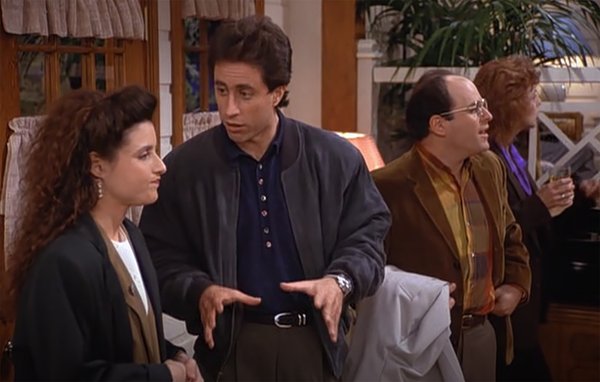 “Hubo una gran discusión en el set sobre eso porque Jerry y Elaine se acuestan juntos en ese episodio y hacen una especie de pacto al respecto”, reveló la actriz.NBC