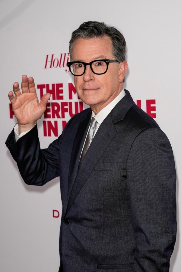 En julio de 2025, Colbert (en la foto de mayo de 2026) anunció de forma sorprendente la cancelación de la longeva serie después de 33 años.REUTERS