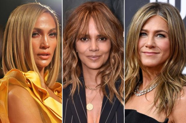 Fotos en primer plano de Jennifer Lopez Halle Berry y Jennifer Aniston