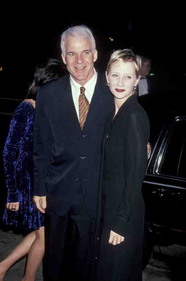 Steve Martin y Anne Heche salieron durante cuatro anos en los anos 90