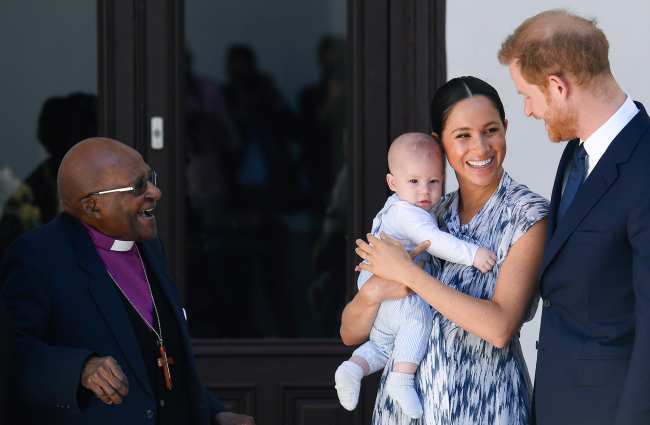 El duque de Sussex trajo a su hijo Archie a Africa en septiembre de 2019