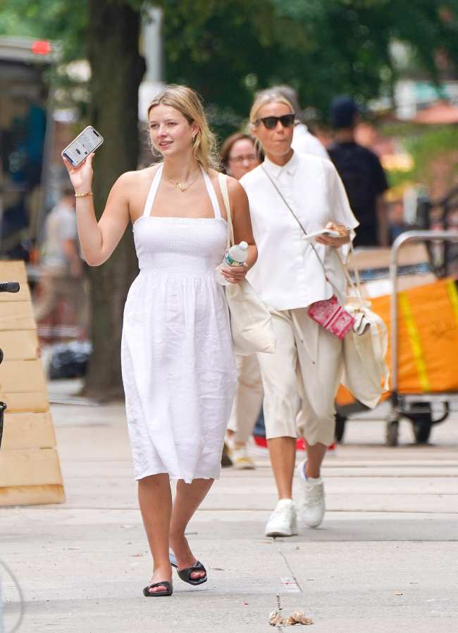 El duo de madre e hija fue fotografiado paseando por la ciudad de Nueva York el 9 de agosto