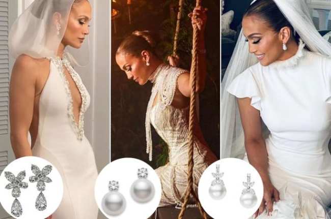 Jennifer Lopez y sus joyas de boda