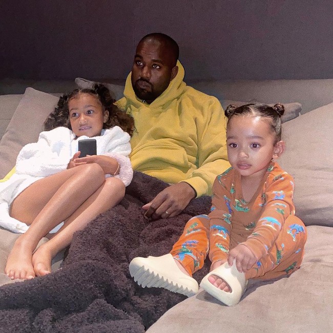 Kanye paso un buen rato con sus chicas en una vieja instantanea de Instagram que publico Kardashian