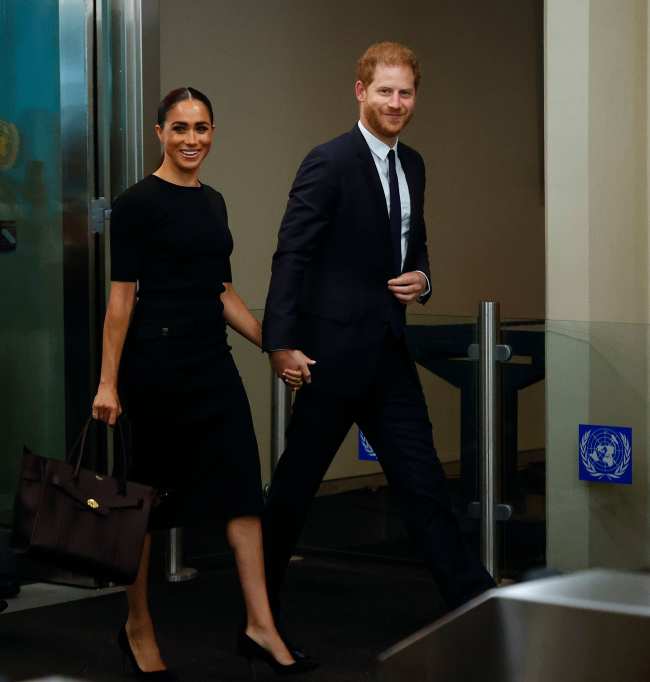 El duque y la duquesa de Sussex visitaron la sede de las Naciones Unidas en Nueva York el mes pasado