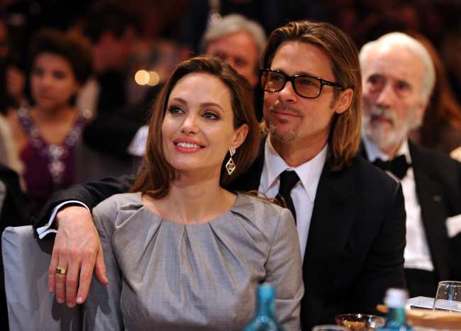 Pitt y Jolie en tiempos mas felices
