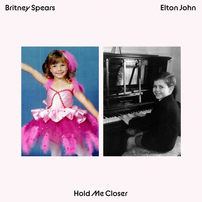 Portada del sencillo Hold Me Closer de Britney Spears y Elton John