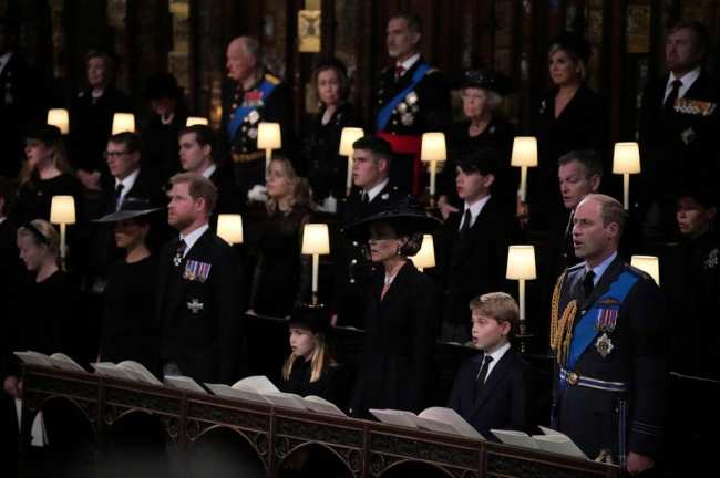 Funeral de los Reales de Gran Bretana