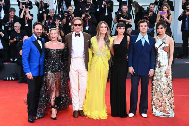 El elenco se reunio recientemente en la alfombra roja del Festival de Cine de Venecia