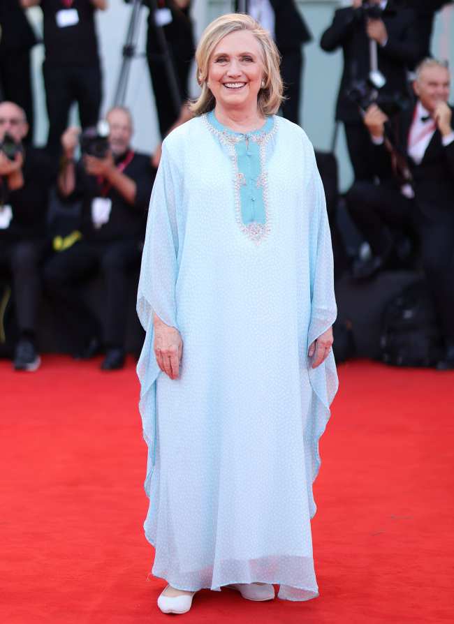 Hillary Clinton Festival de Cine de Venecia 2022