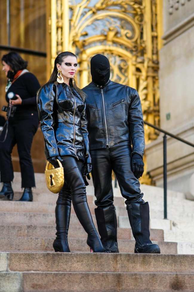 Avistamientos de celebridades Dia uno  Semana de la Moda de Paris  Alta Costura PrimaveraVerano 2022