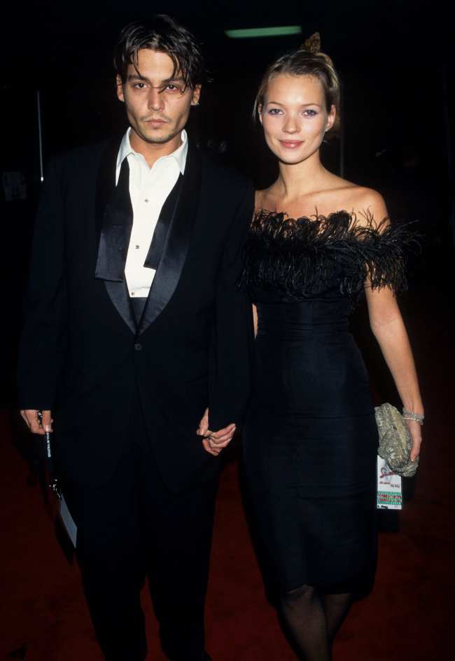 Johnny Depp y Kate Moss fueron una de las principales parejas It de los anos 90