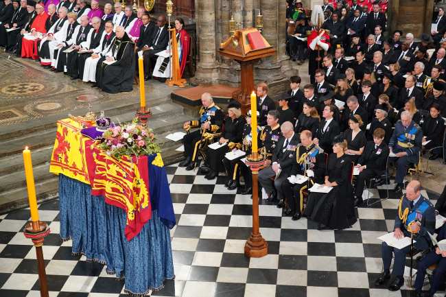 La misa funebre de la Reina se llevo a cabo en la Abadia de Westminster el lunes