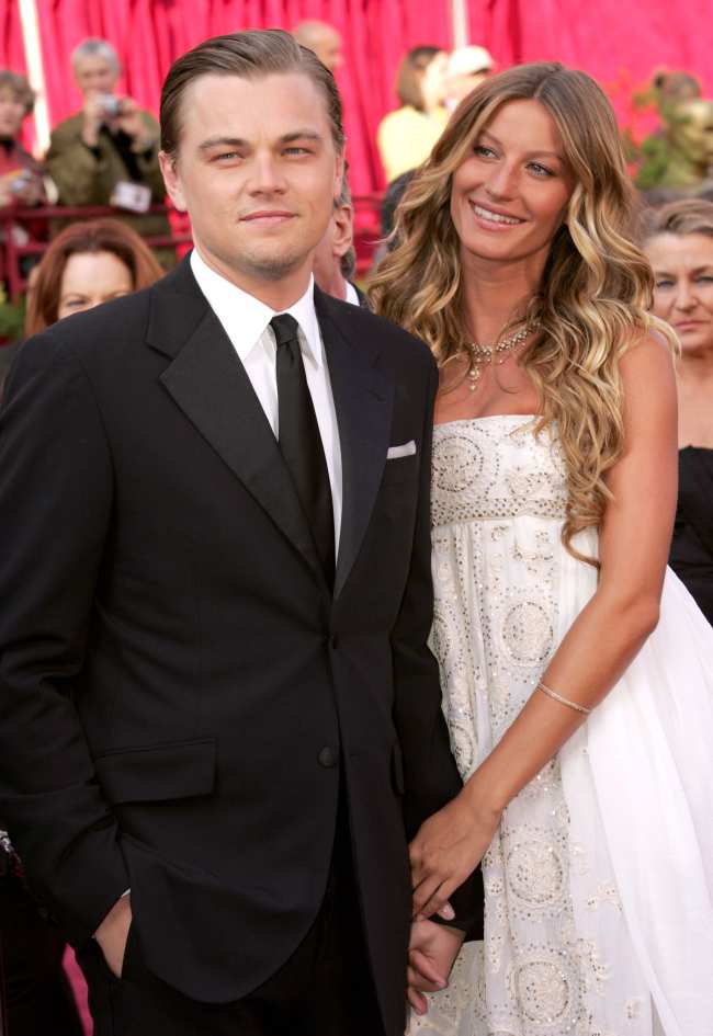 DiCaprio salio con Gisele Bundchen entre 2000 y 2005