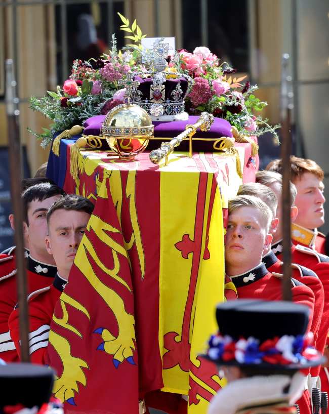 El funeral de la reina tuvo lugar el lunes