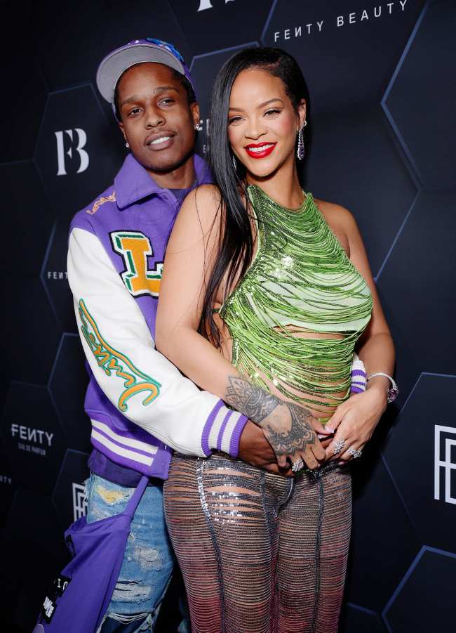 Rihanna dio a luz a su primer hijo un bebe con AAP Rocky en mayo