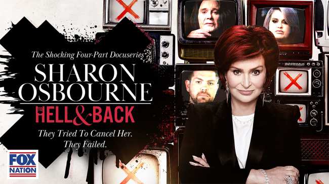 Osbourne aborda su salida de The Talk en su nuevo documental de cuatro partes de Fox Nation Sharon Osbourne The Hell and Back
