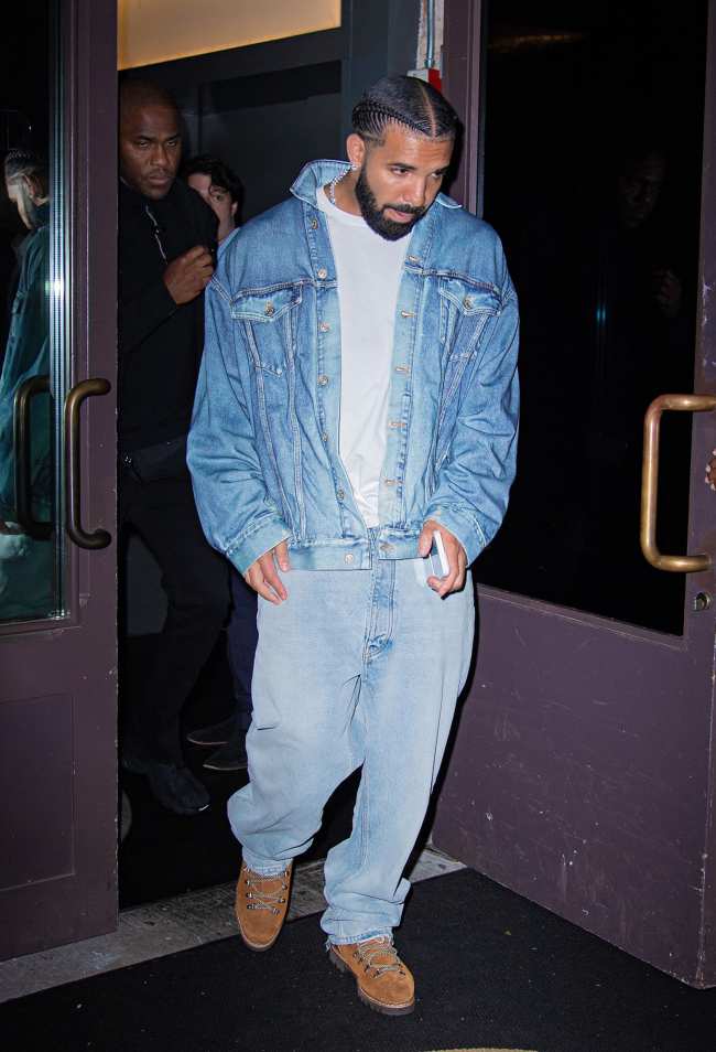 Drake organizo una fiesta improvisada en The Ned el sabado donde paso un rato VIP con Kevin Durant