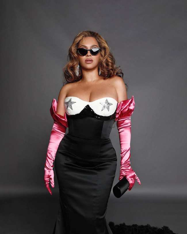 Una foto de Beyonce en la Wearable Art Gala