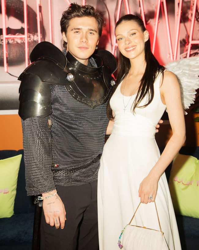 Brooklyn Beckham y Nicola Peltz disfrazados de Romeo y Julieta