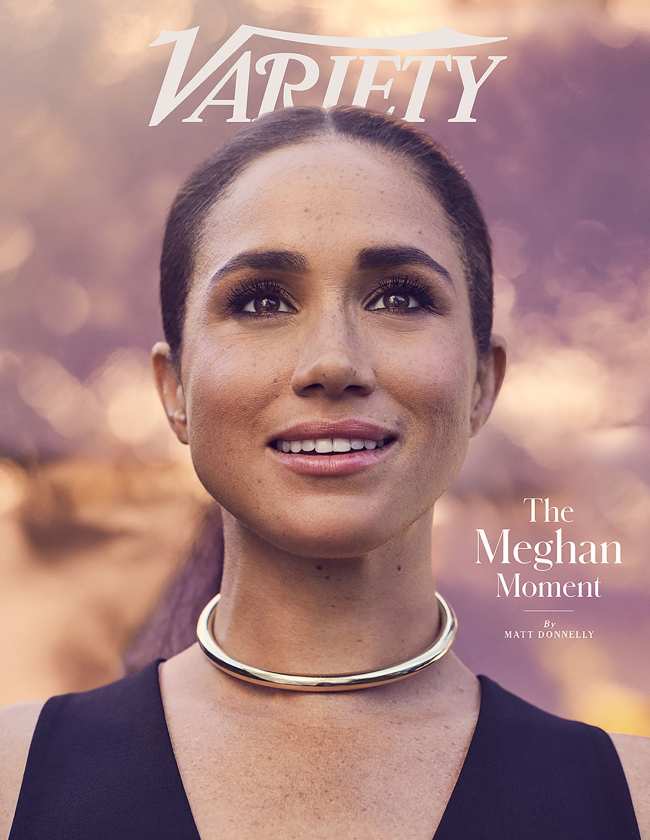 Meghan Markle en la portada de Variety