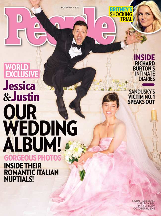              Biel se caso con Timberlake en 2012 luciendo un diseno de Giambattista Valli            
