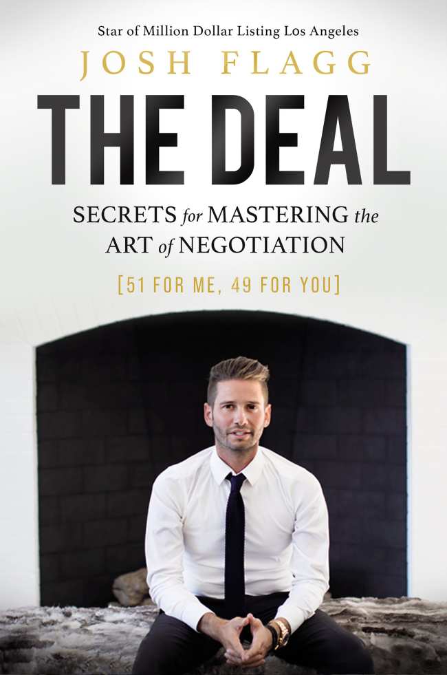              El nuevo libro de Flagg The Deal Secrets of Mastering the Art of Negotiation llego a las tiendas el 4 de octubre            