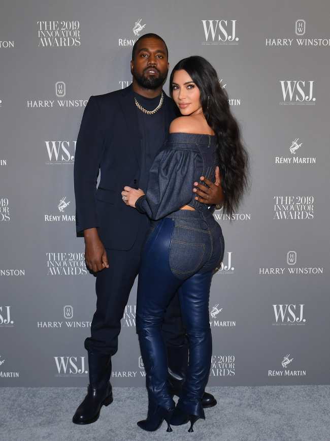             Kardashian y West han sido padres compartidos desde su separacion de 2021           