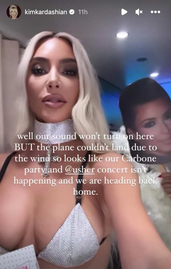 Historia de Instagram del cumpleanos de Kim Kardashian Credito kimkardashianInstagram
