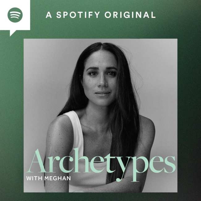 Arquetipos del nuevo podcast de Meghan Markle en Spotify