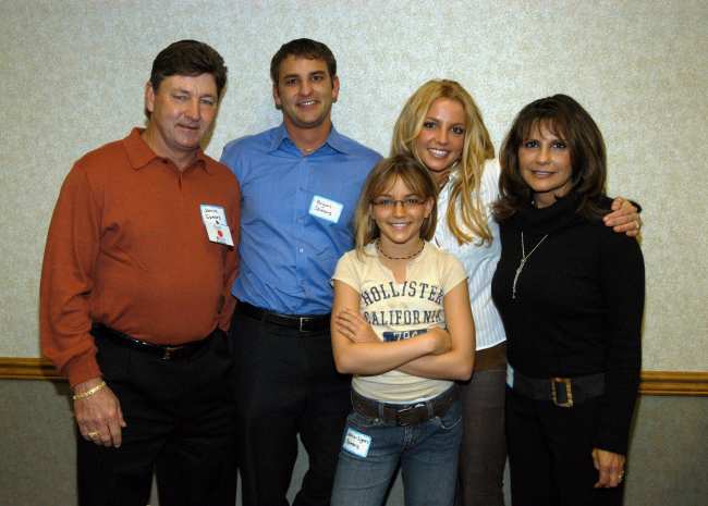 La familia de Britney Spears Jamie Spears Bryan Spears JamieLynn Spears Britney Spears y Lynne Spears