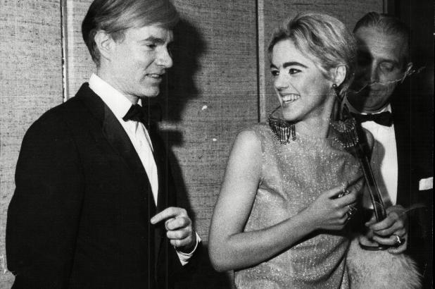 Edie Sedgwick y Andy Warhol