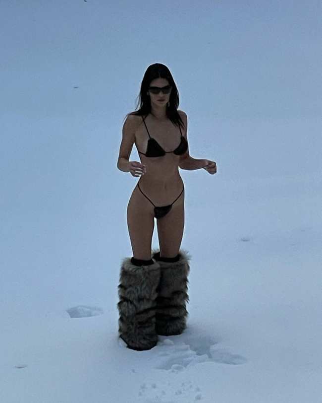              Wim Hof dijo banos de hielo Jenner subtitulo una foto de enero de si misma sin pantalones en la nieve            