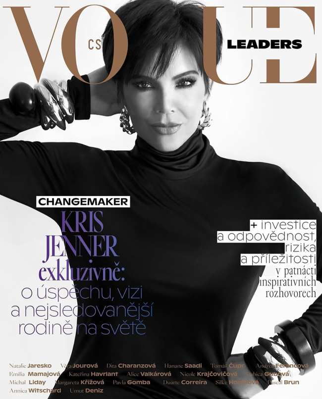 Kris Jenner Vogue Checoslovaquia