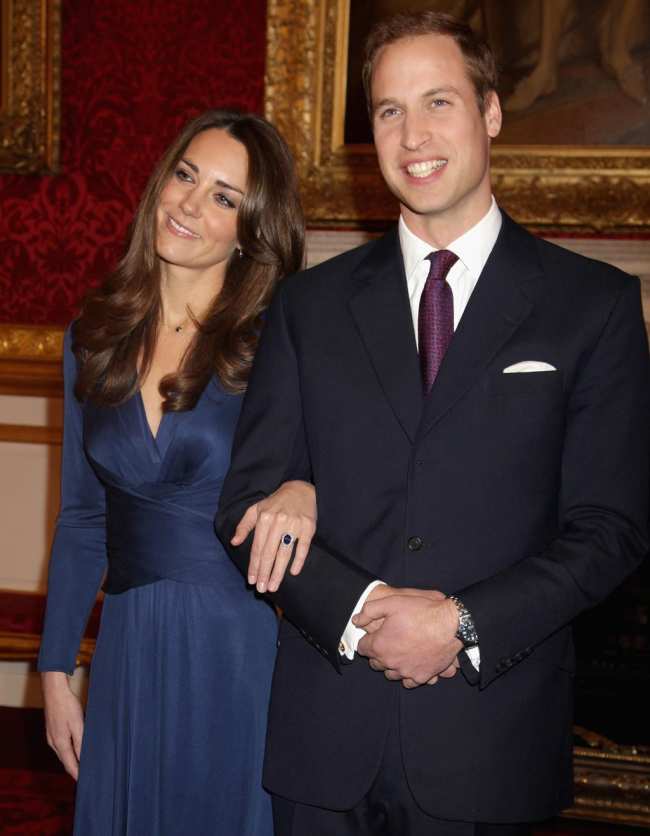 Clarence House anuncia el compromiso del principe William con Kate Middleton