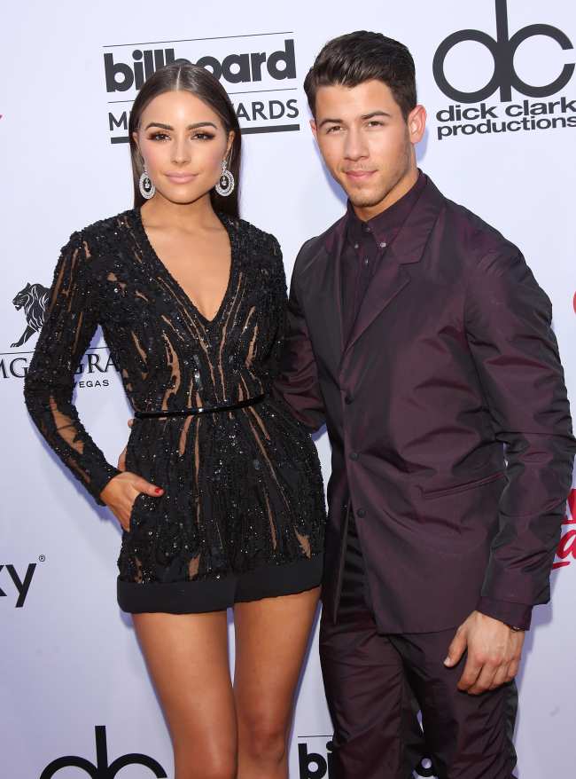              Olivia salio con Nick Jonas de 2013 a 2015            
