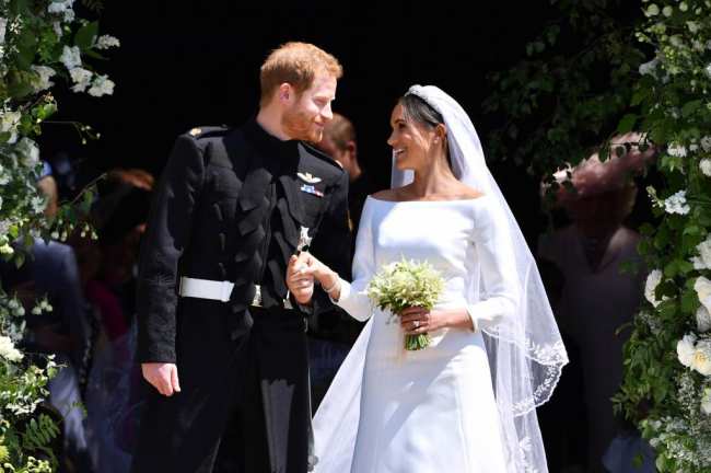 El principe Harry se casa con la Sra Meghan Markle  Castillo de Windsor