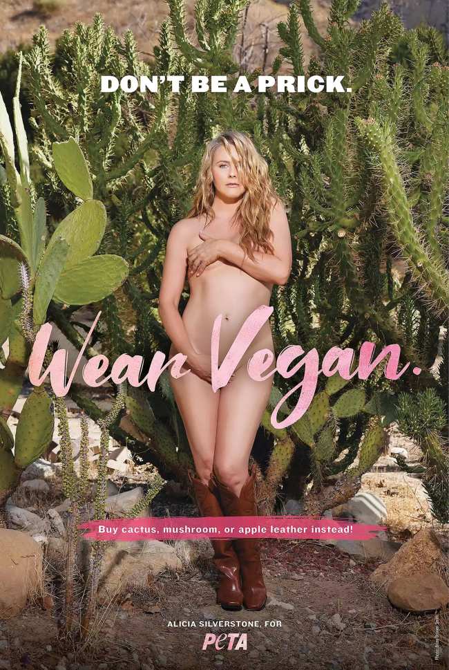              La actriz de Excess Baggage quiere que la gente adopte versiones veganas de cuero             