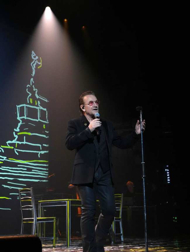 Bono Stories of Surrender Book Tour  Nueva York