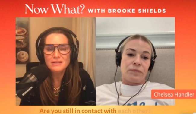 Chelsea Handler en el podcast de Brooke Shields