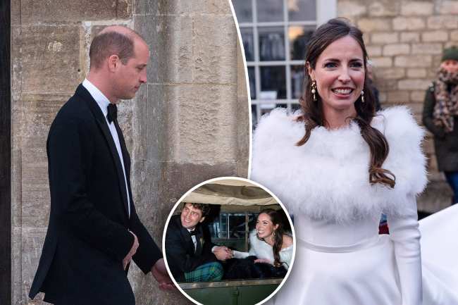              El principe Williams asistio a la boda de su primera novia seria Rose Farquhar            