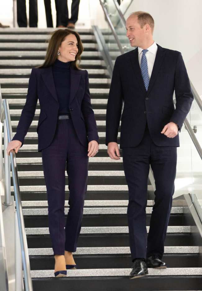 El Principe y la Princesa de Gales visitan Boston  Dia 1