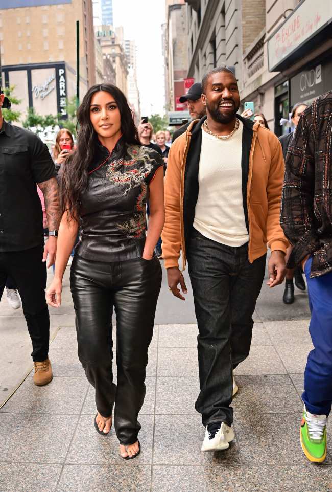              Kardashian solicito el divorcio de West en febrero de 2021            
