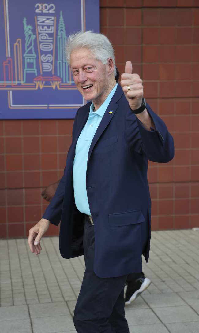              Bill Clinton y los jugadores de poder politico son asiduos de Fresco By Scotto             