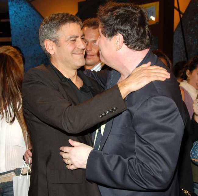 George Clooney y Richard Kind
